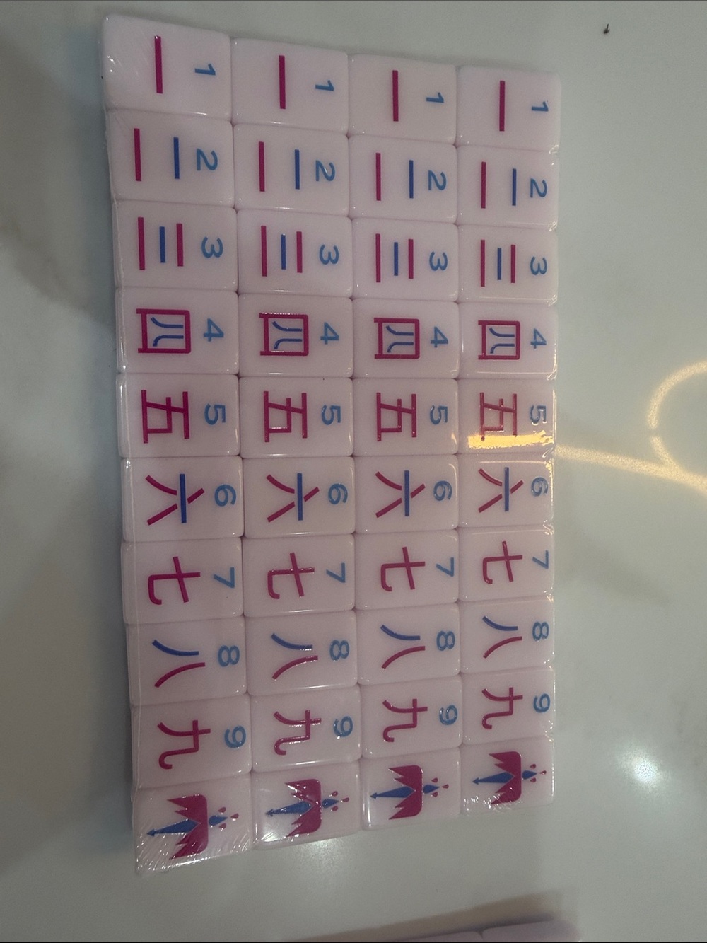 Pink Numeric Sticker Sheet for Electronics and Accessories